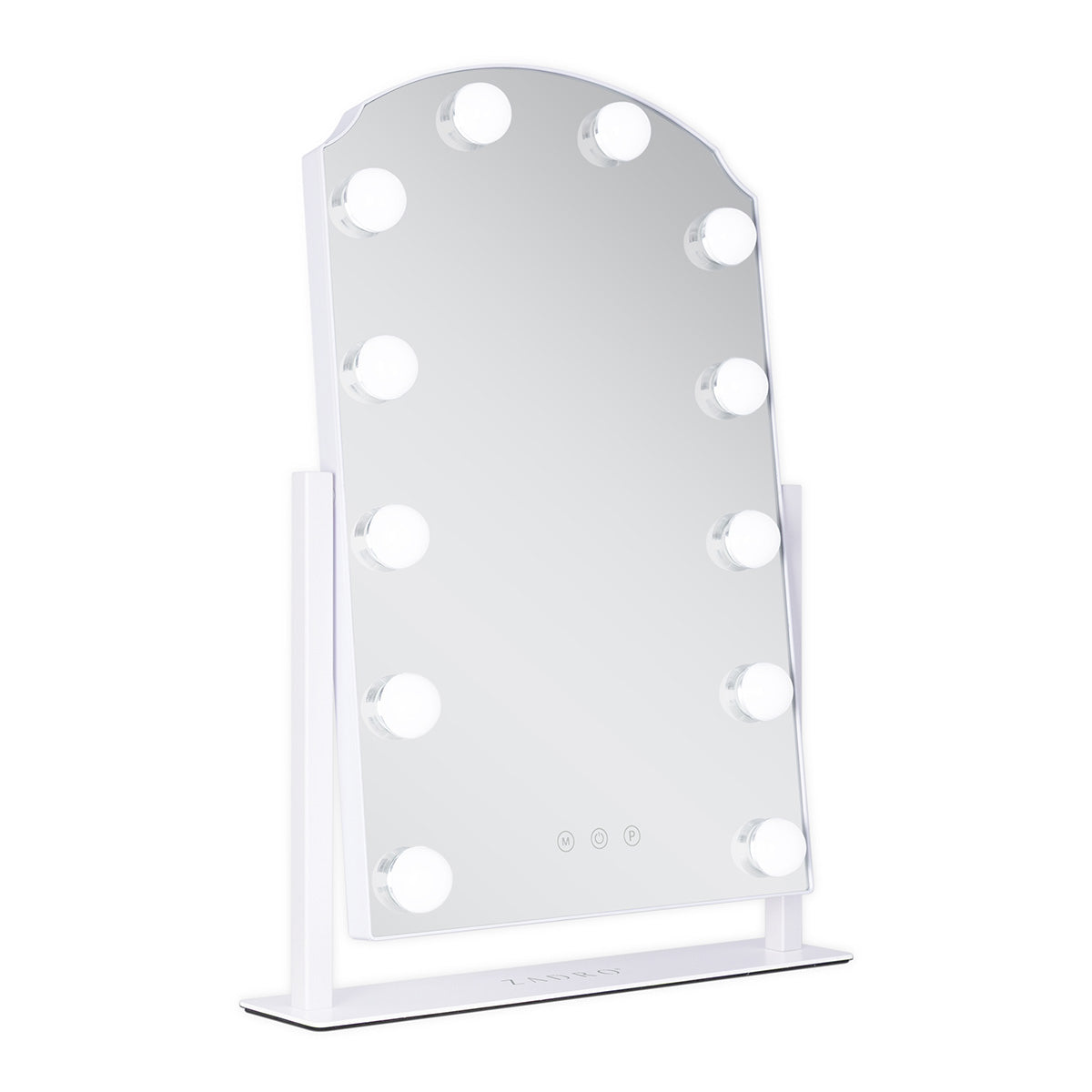 LED Scalloped Vanity Mirror