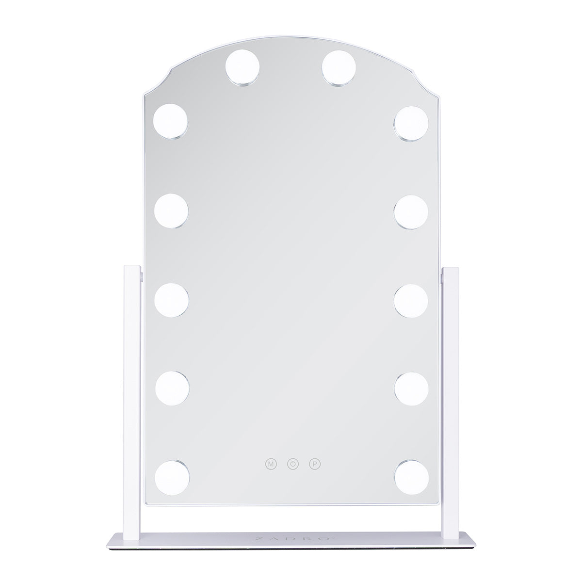 LED Scalloped Vanity Mirror