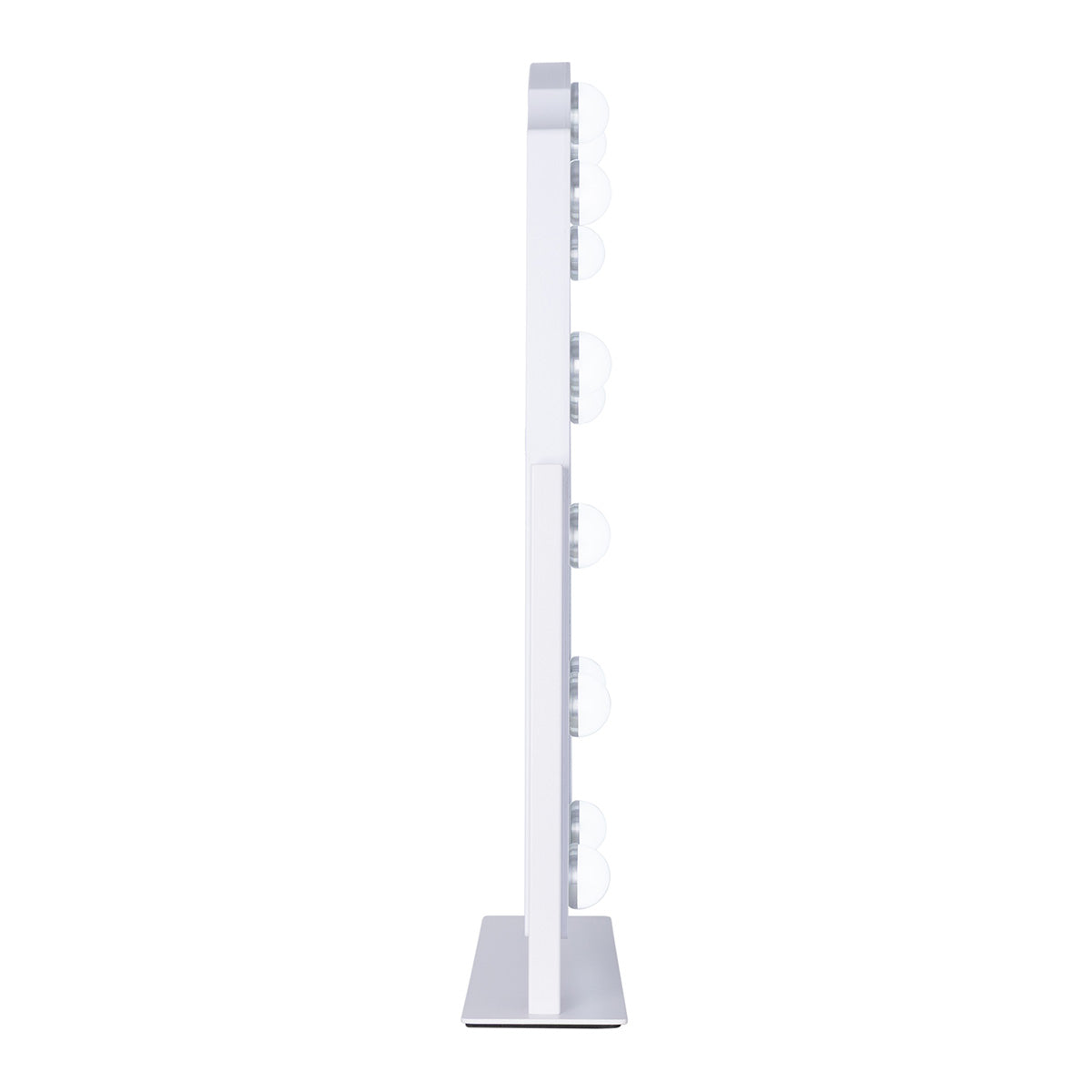 LED Scalloped Vanity Mirror