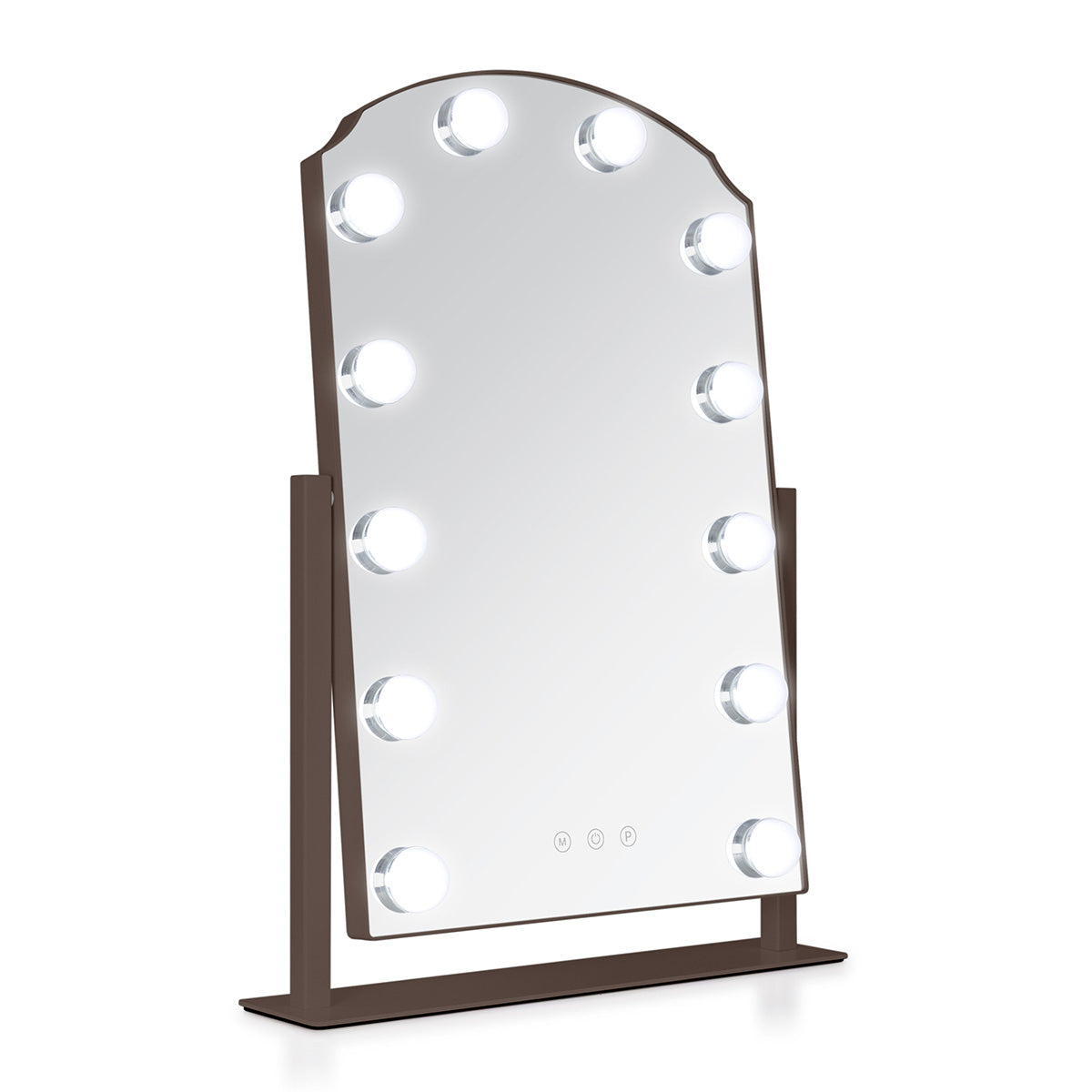 LED Scalloped Vanity Mirror