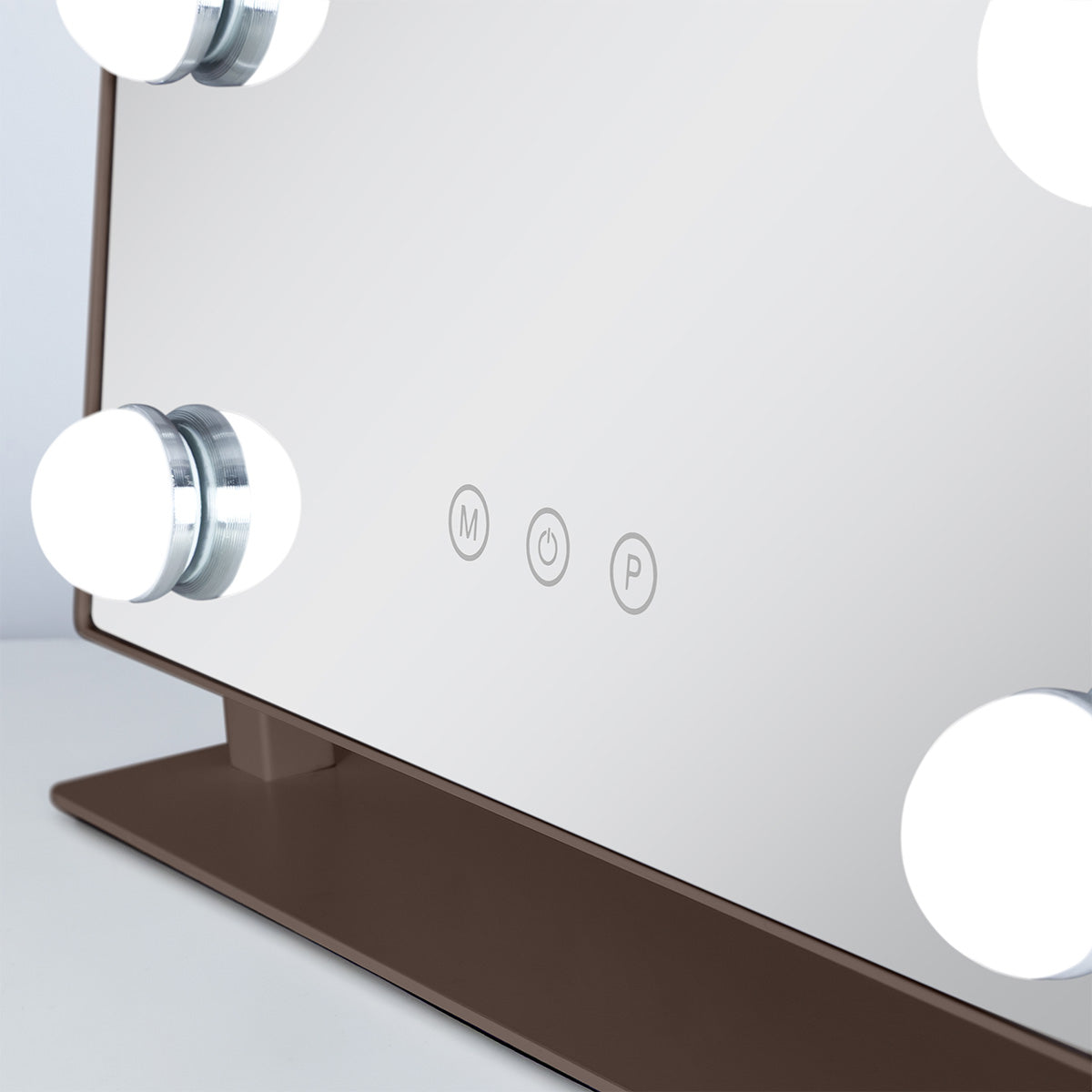 LED Scalloped Vanity Mirror