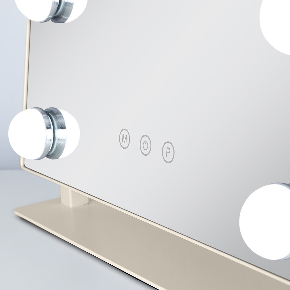 LED Scalloped Vanity Mirror