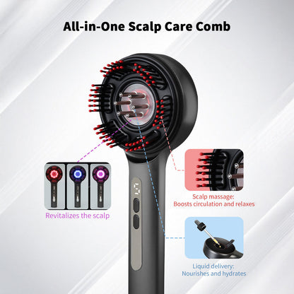 LED Hair Rejuvenation Brush