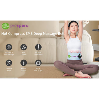 Hot Compress E.M.S. Massage Belt