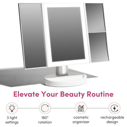 Multi-Magnification Vanity Mirror