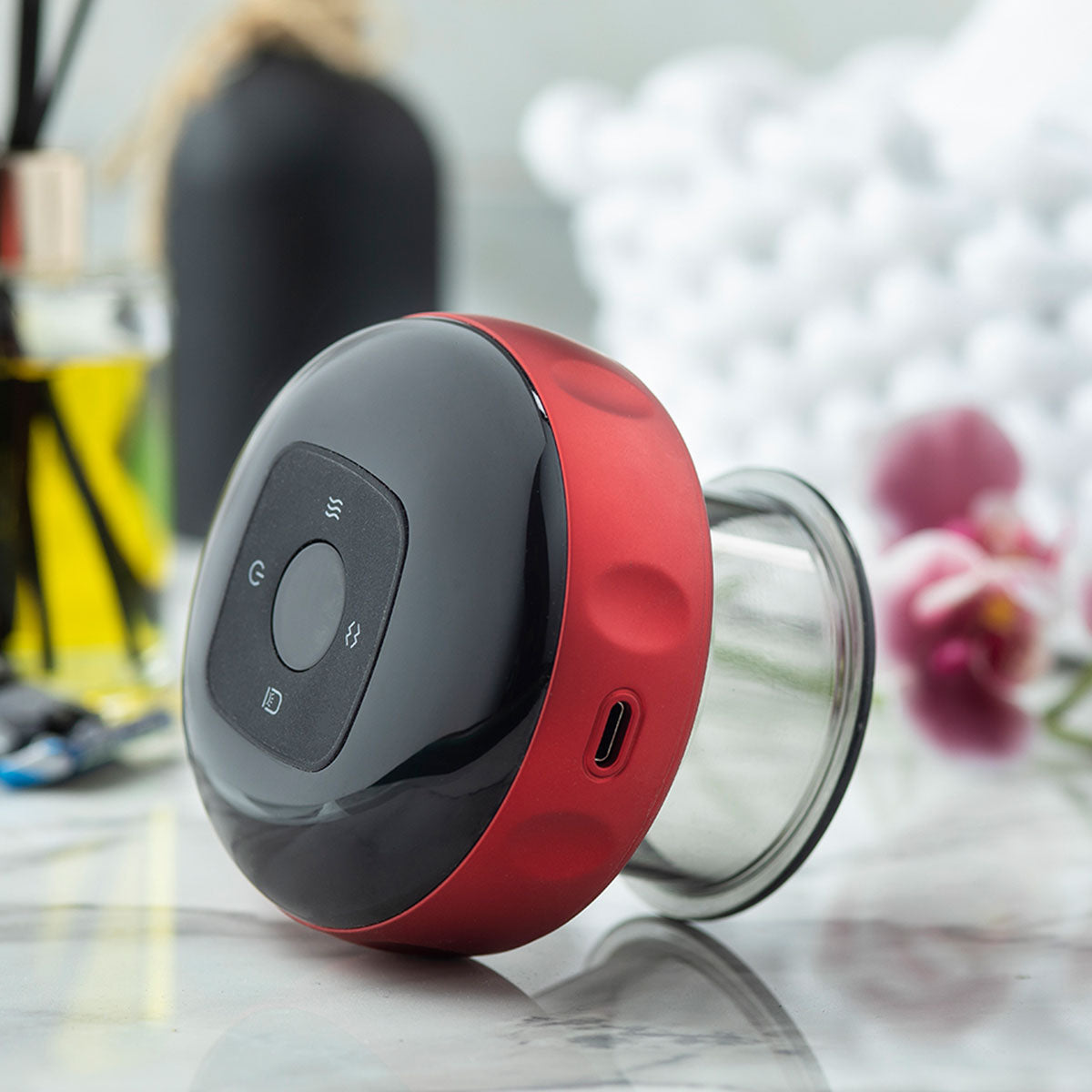 Electric Cupping Massager with Red Light