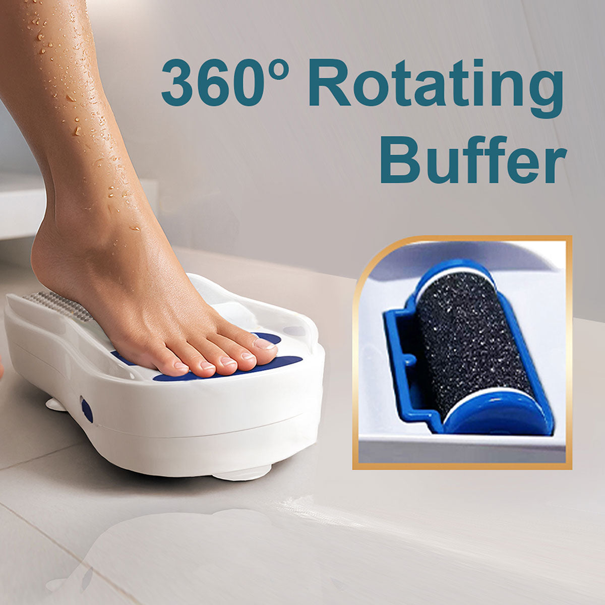 Hands-Free Foot Exfoliator