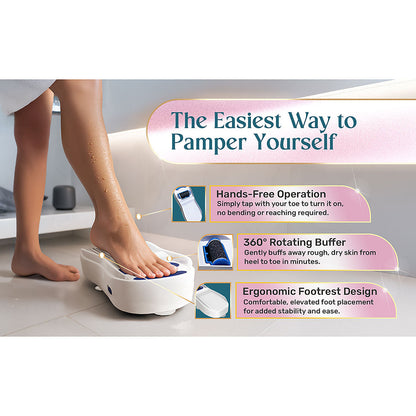 Hands-Free Foot Exfoliator
