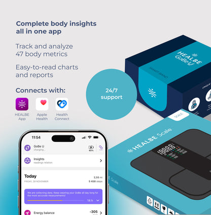 Calorie Tracker & Smart Scale Bundle
