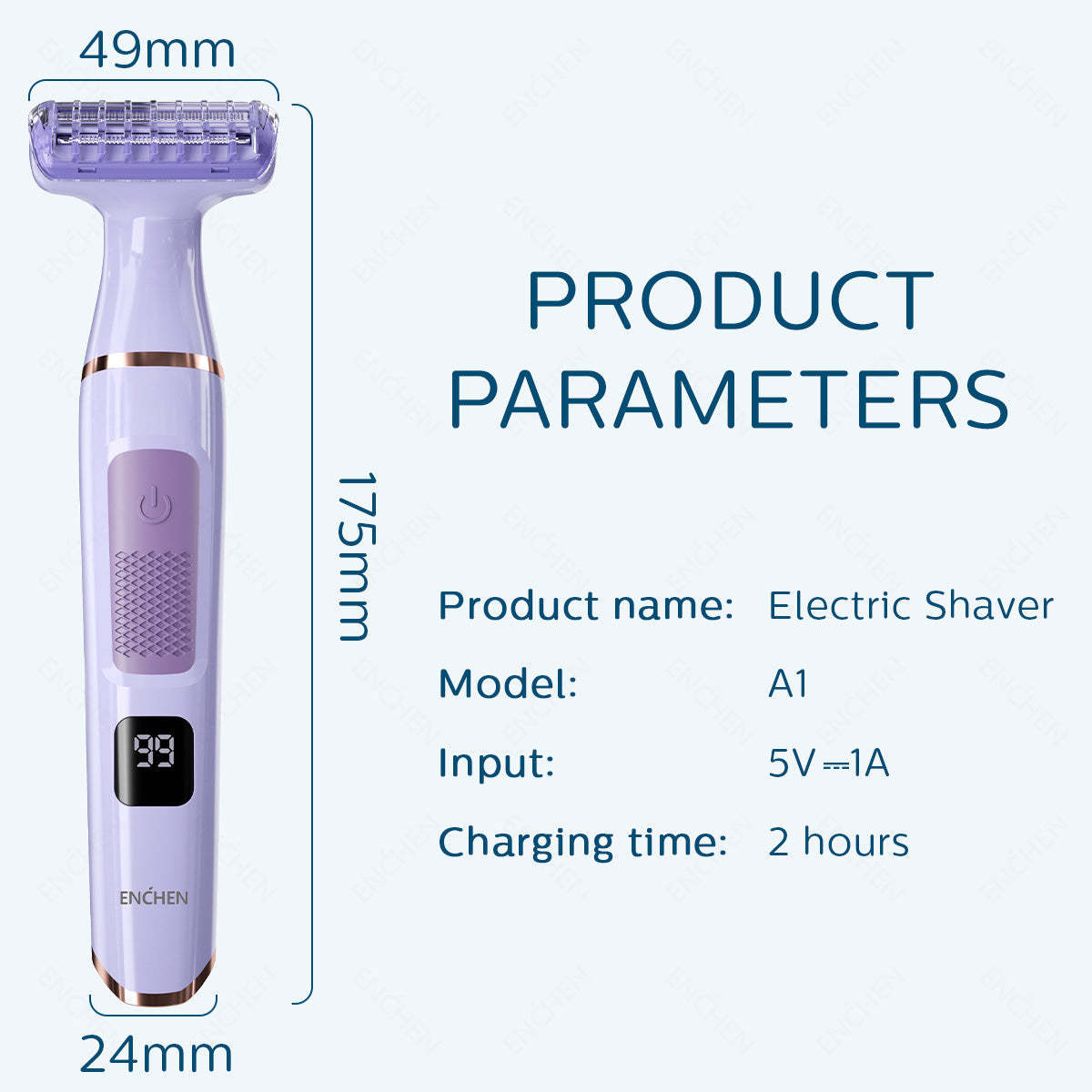 Women's Wet & Dry Electric Razor
