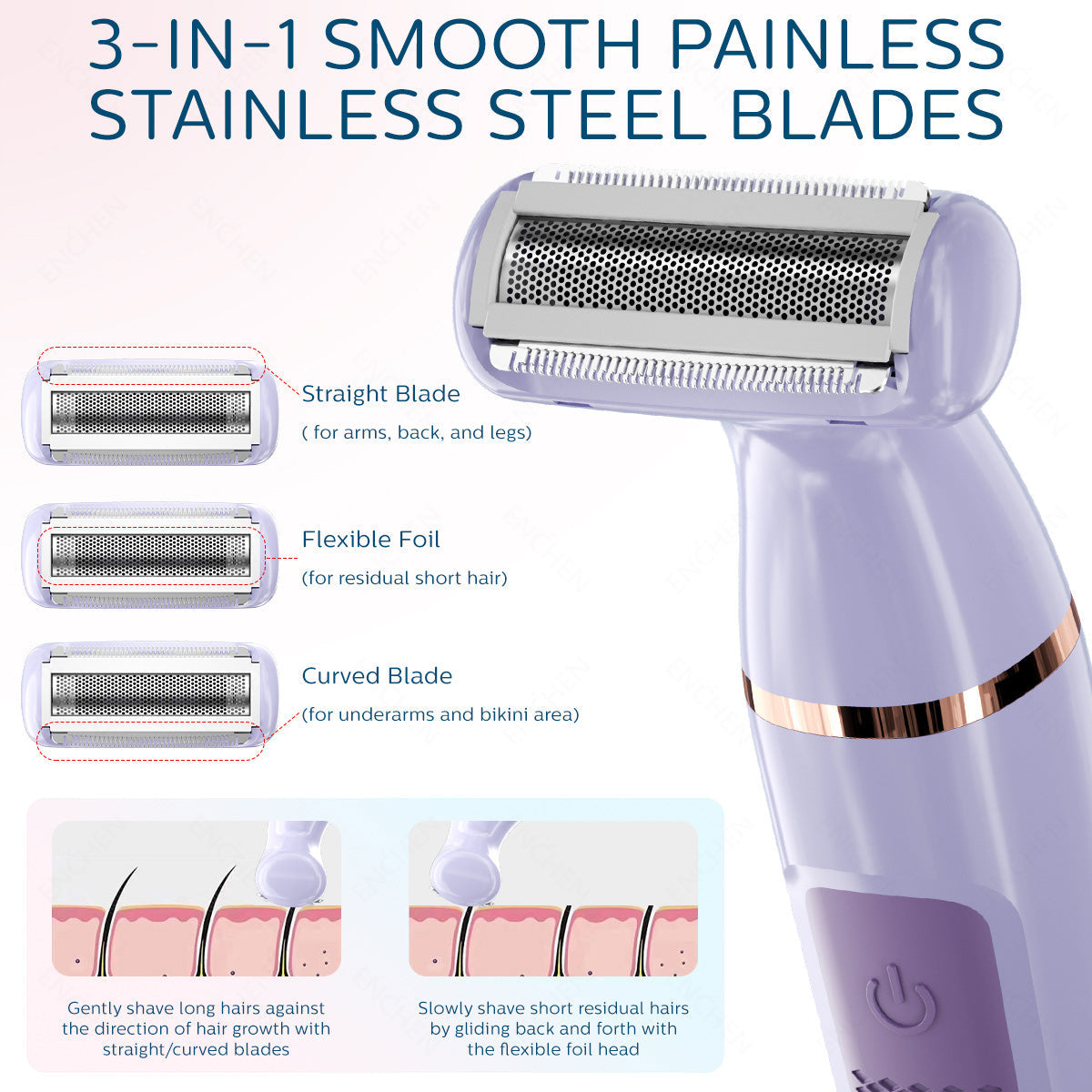 Women's Wet & Dry Electric Razor