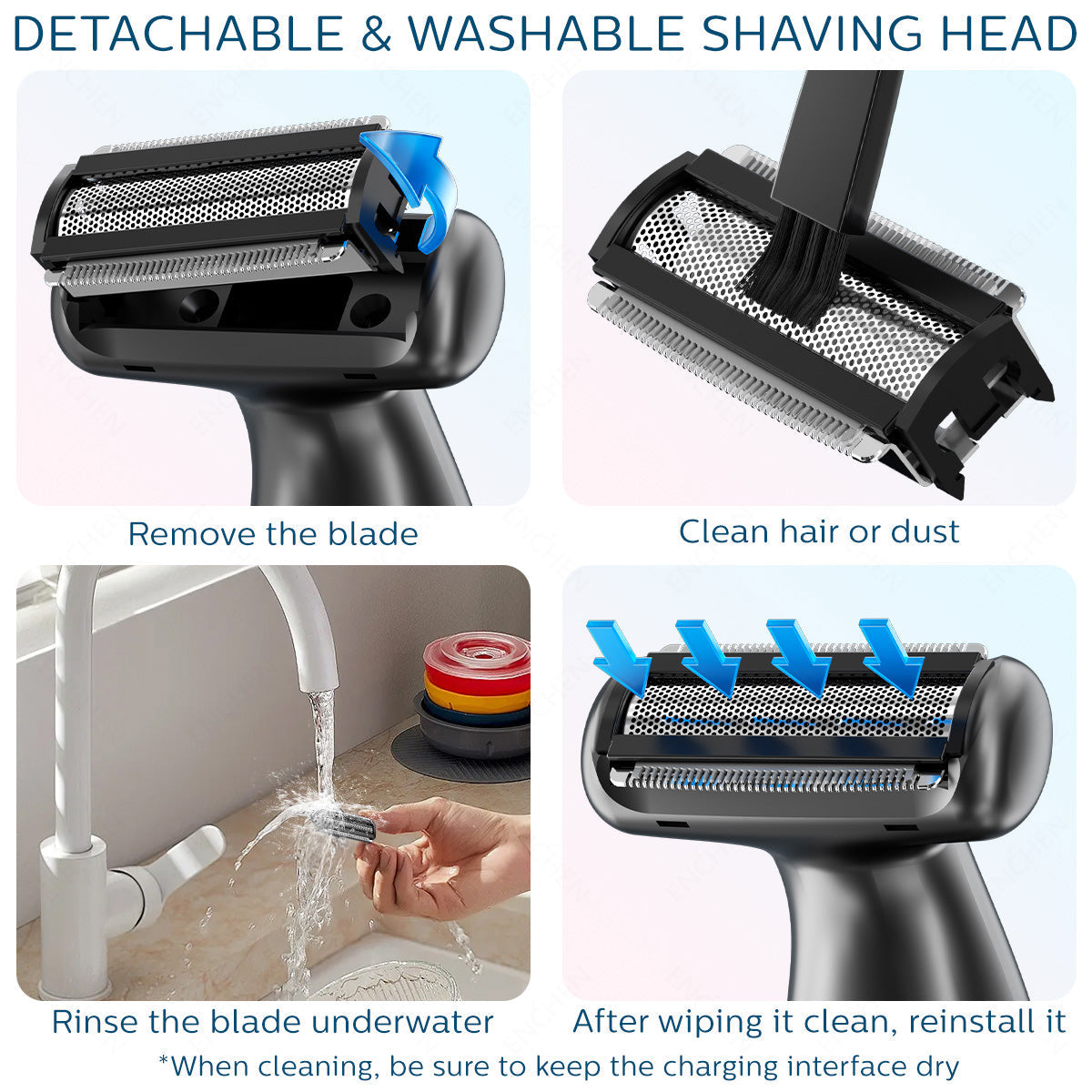 Women's Wet & Dry Electric Razor