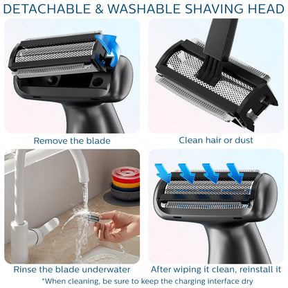 Women's Wet & Dry Electric Razor