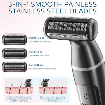 Women's Wet & Dry Electric Razor