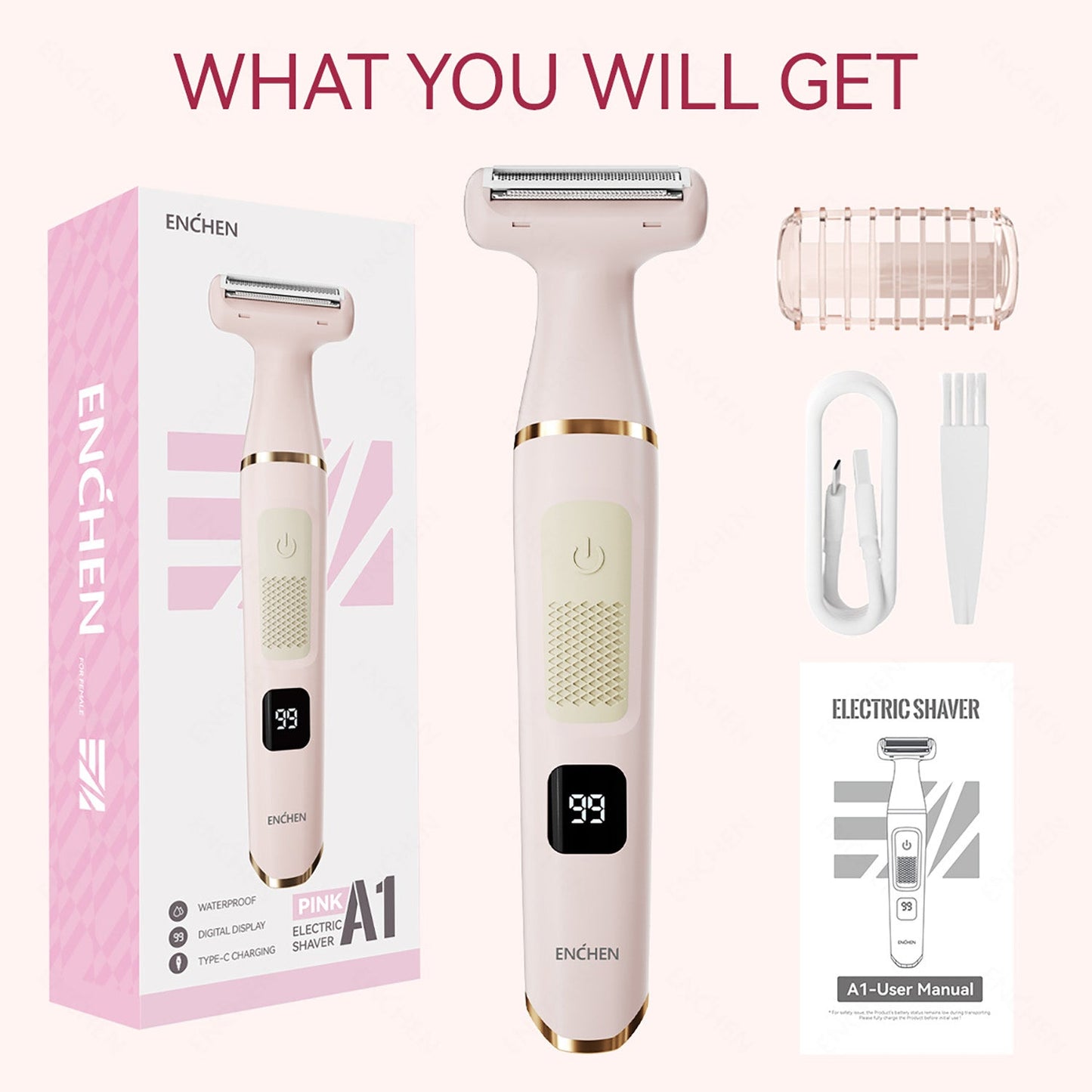 Women's Wet & Dry Electric Razor