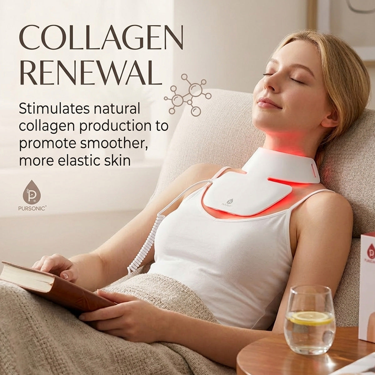LED Neck Therapy Plate