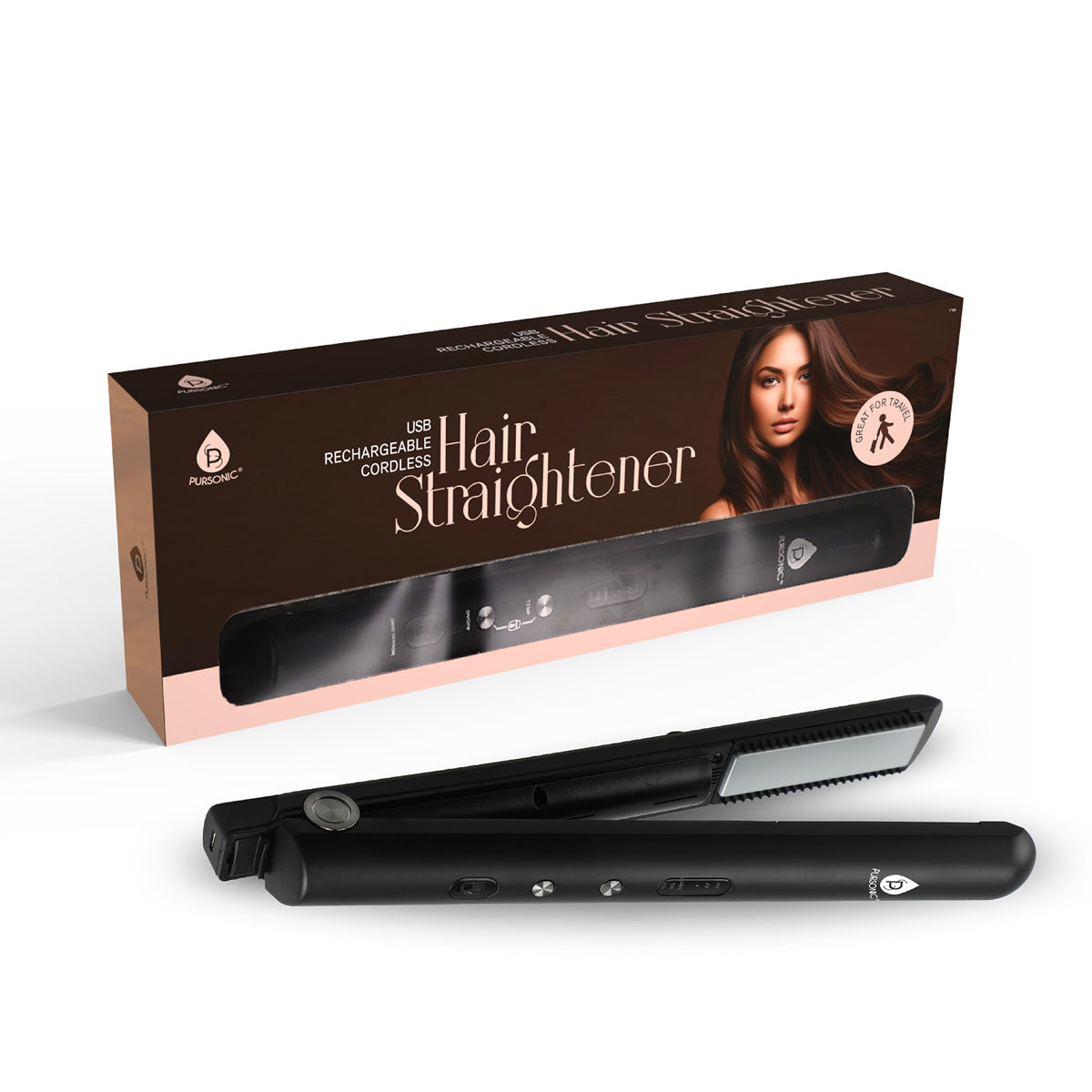 Cordless Ceramic Hair Straightener