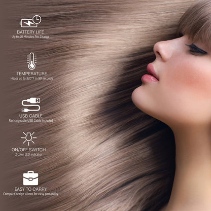 Cordless Ceramic Hair Straightener