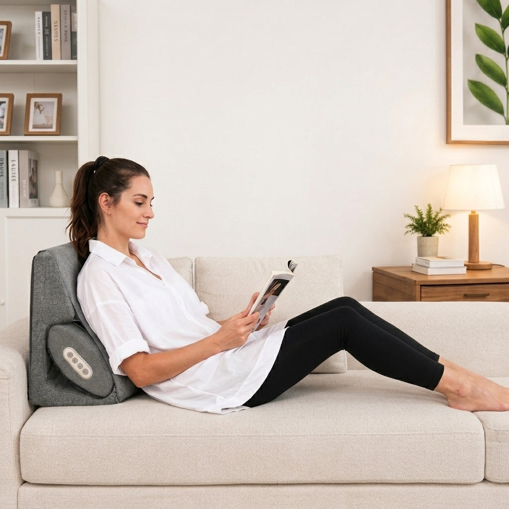 Three ways to use one cushion