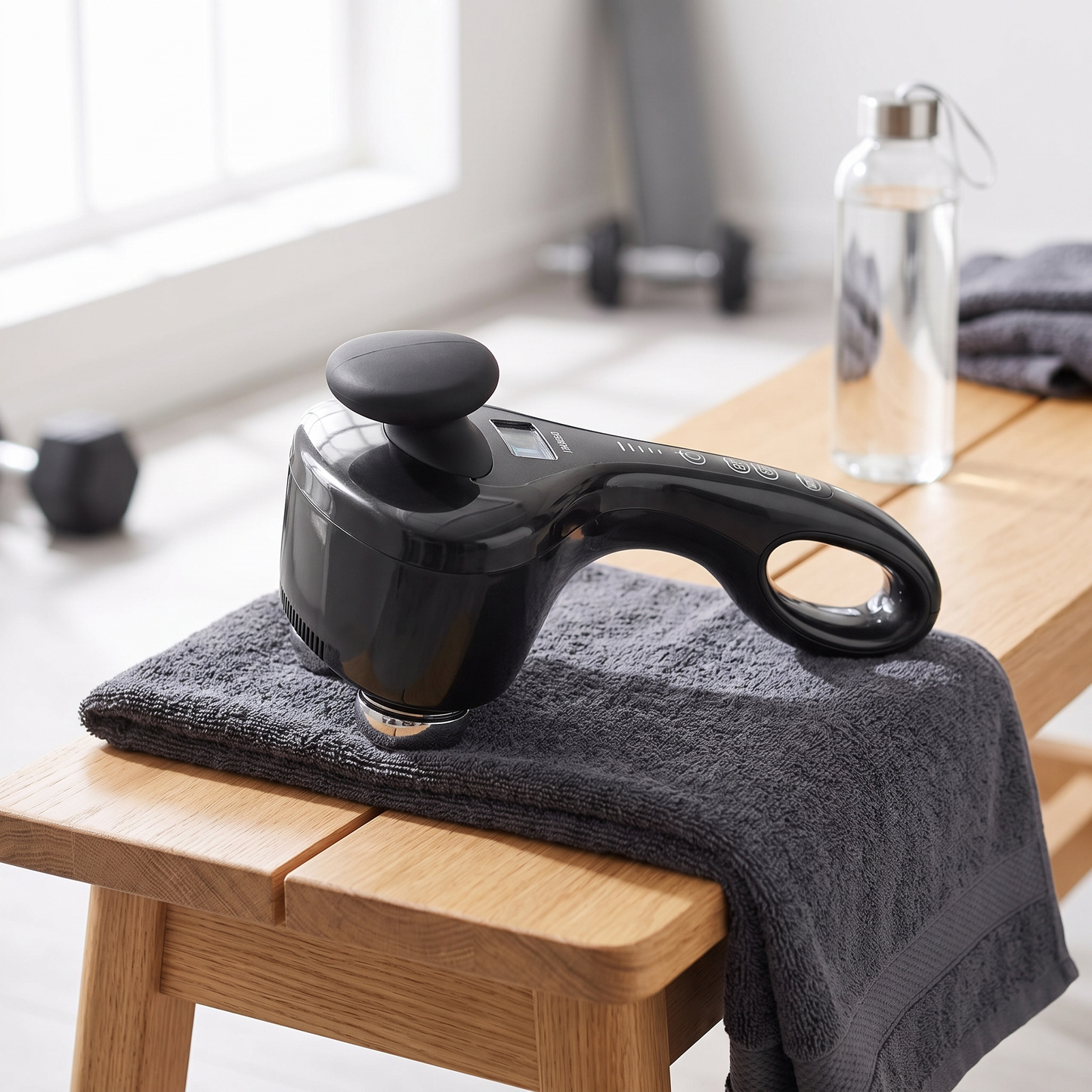 Bionic-Point Heat & Cold Massager - home gym bench