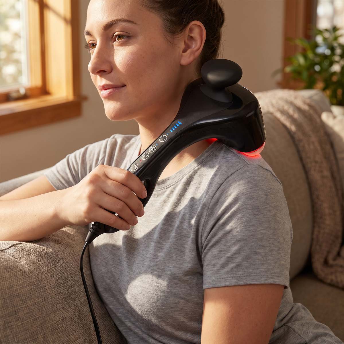 Bionic-Point Heat & Cold Massager - neck and shoulder use
