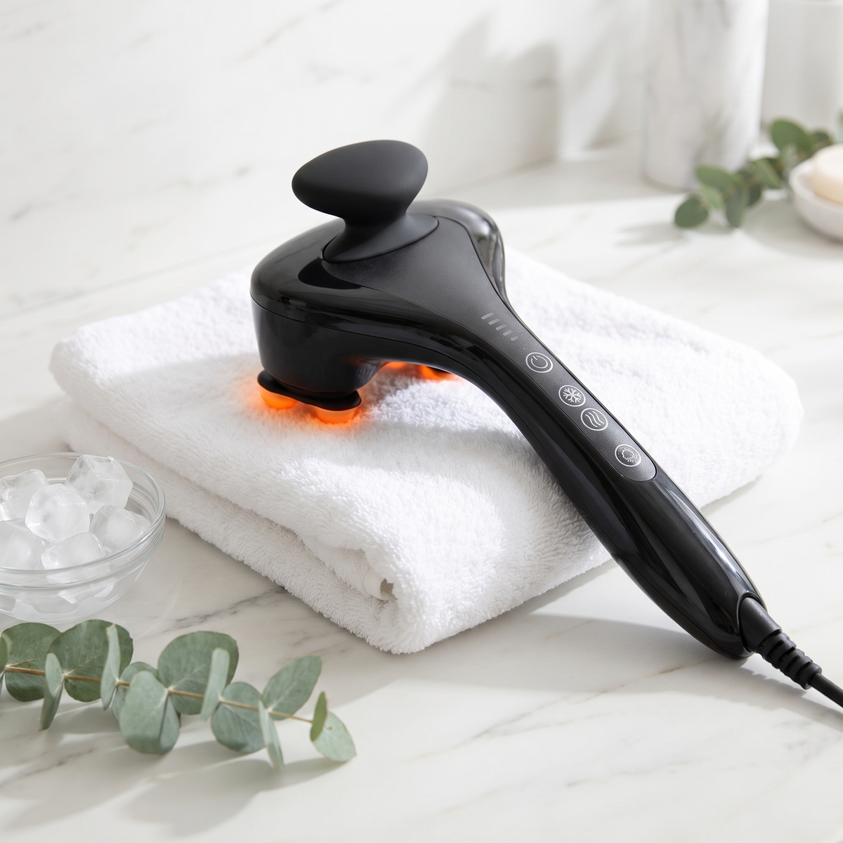 Bionic-Point Heat & Cold Massager - spa marble