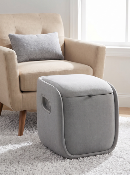Convertible Foot and Calf Massage Ottoman