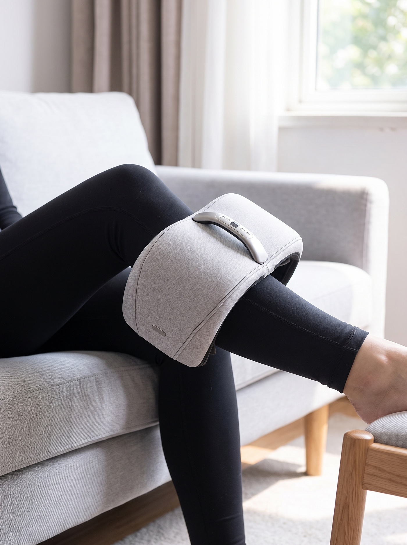 One wrap, either leg