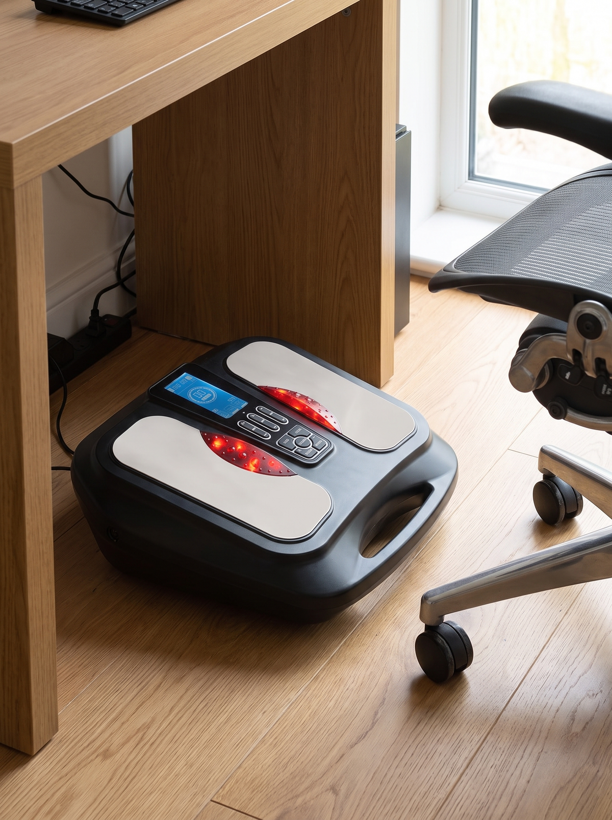 TENS and EMS Foot Massager with Infrared Heat