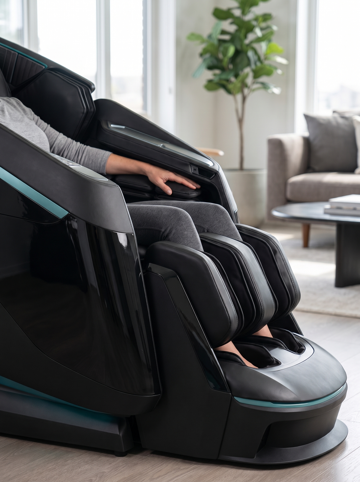 Dual 5D and 4D AI Massage Chair