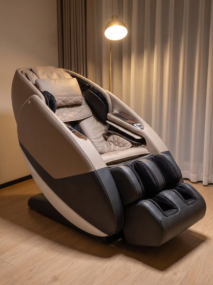 4D Zero Gravity Massage Chair with Lumbar Heat