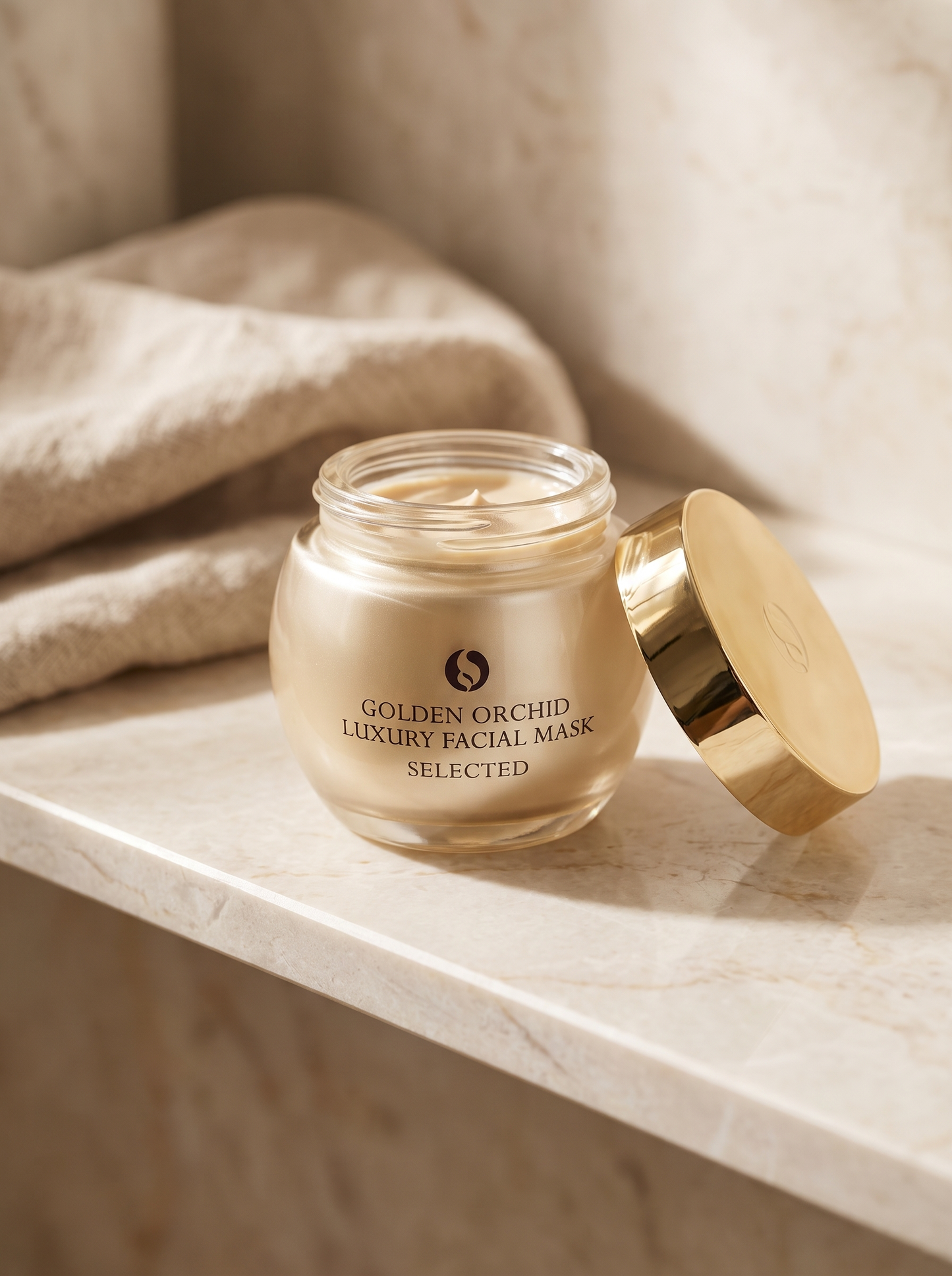 Golden Orchid Luxury Facial Mask