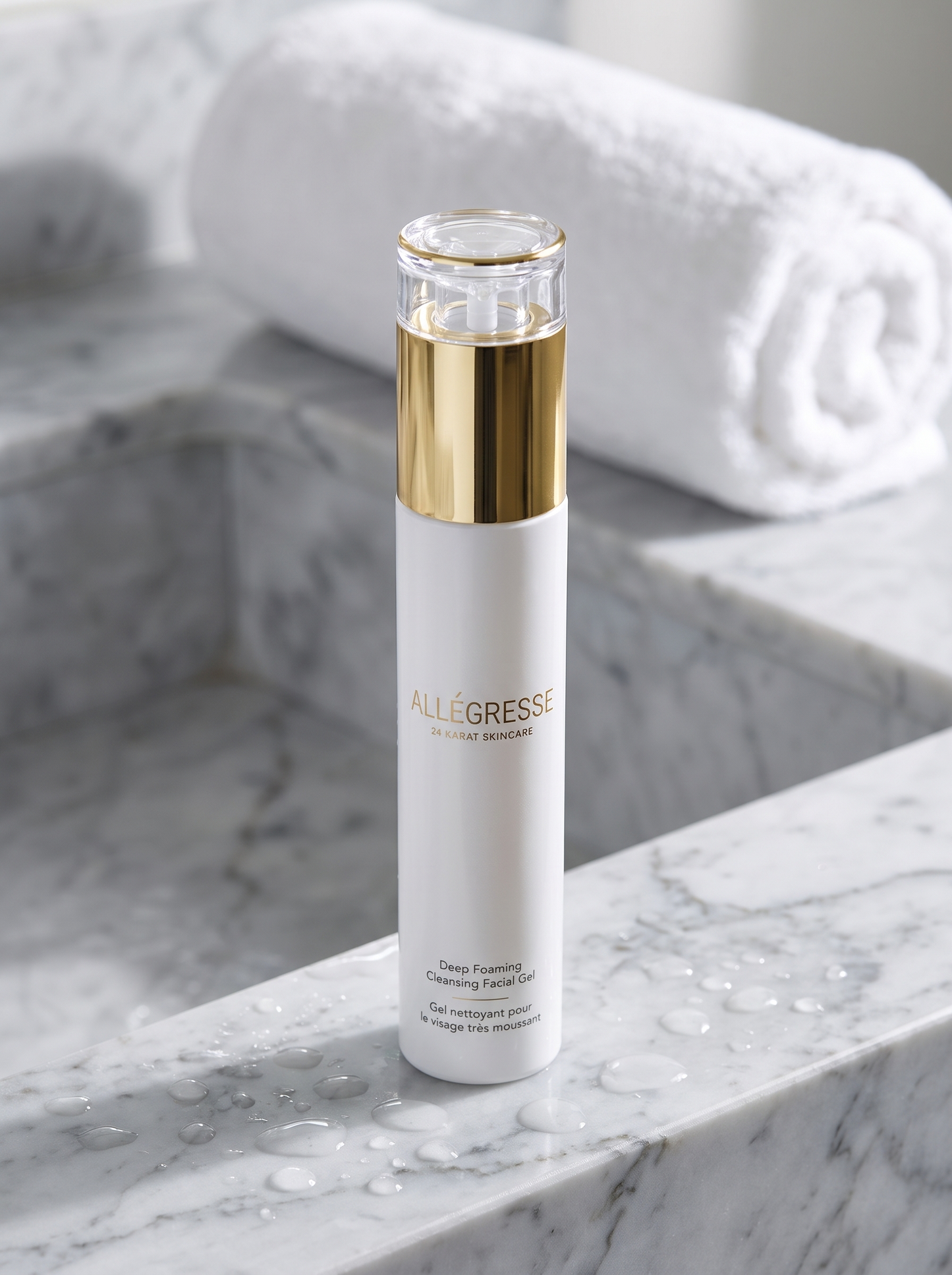 24K Deep Foaming Cleansing Facial Gel