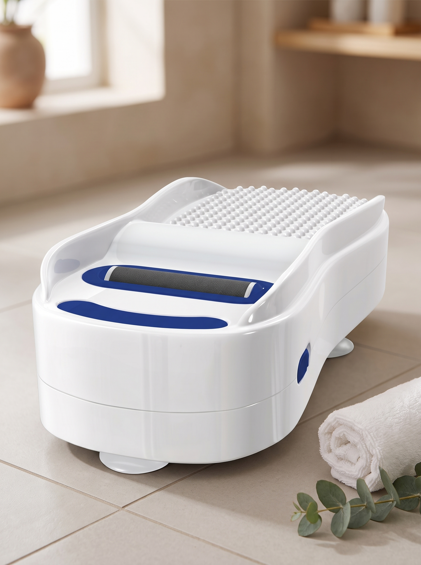 Hands Free Waterproof Foot Exfoliator