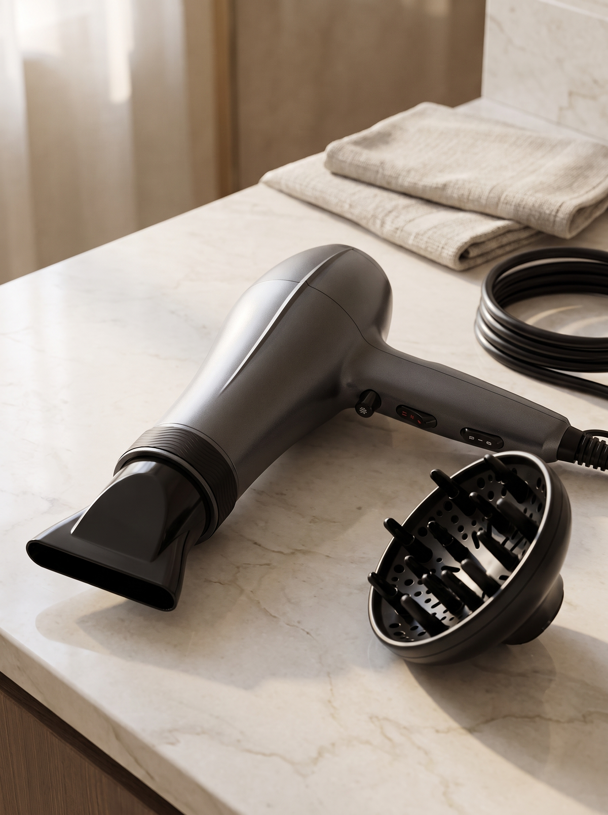 Oscillating Air-Flow Professional Hair Dryer