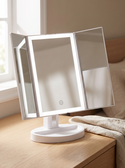 Premium Multiple Magnification Vanity Mirror