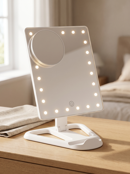 Cordless Hollywood Vanity Mirror