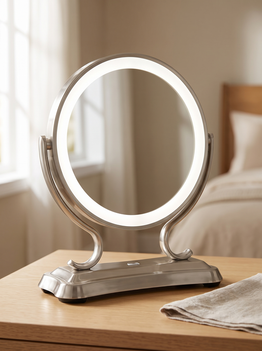 LED Lighted Glamour Makeup Mirror