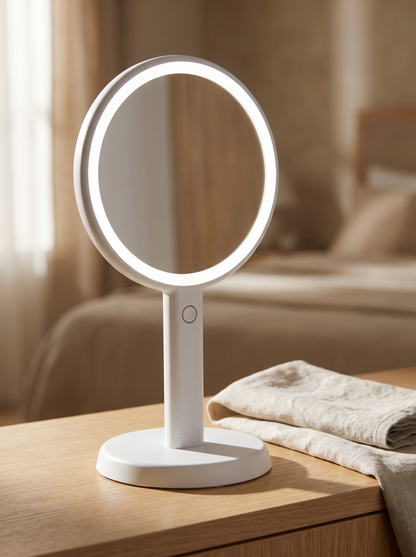 LED Lighted Handheld Mirror