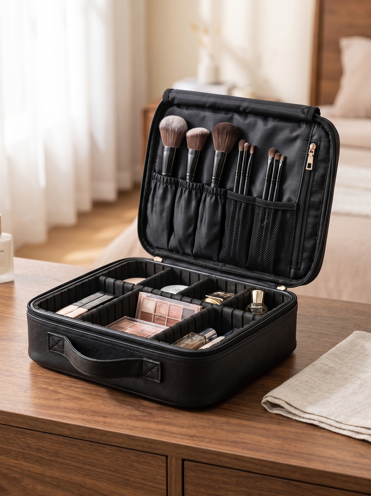 Makeup Train Organizer Case