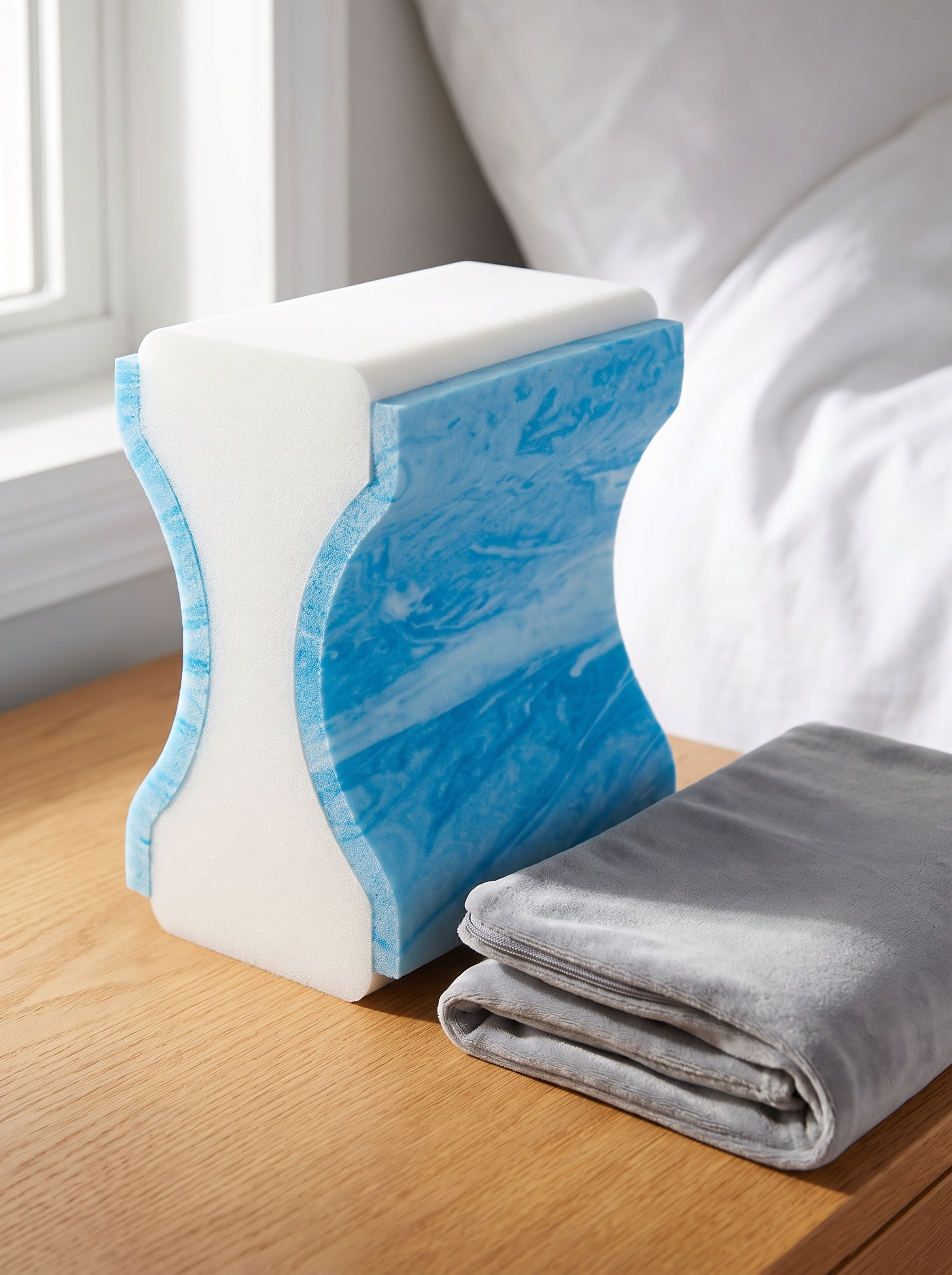 Cooling Foam Leg Pillow