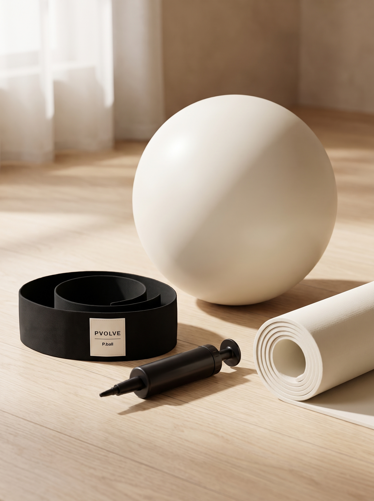 Weighted Ball and Resistance Band Trainer
