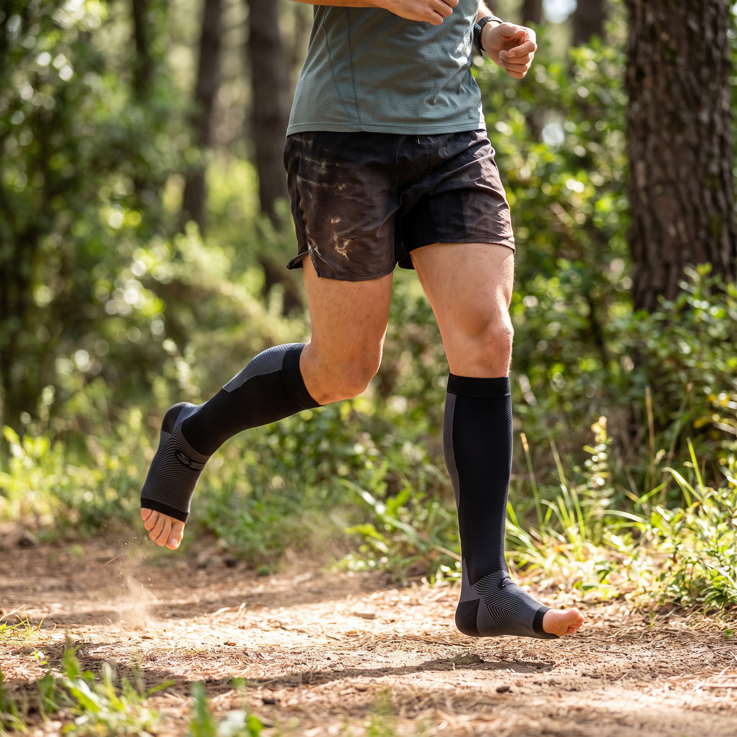 Lower Leg Compression Supporting Sleeves lifestyle