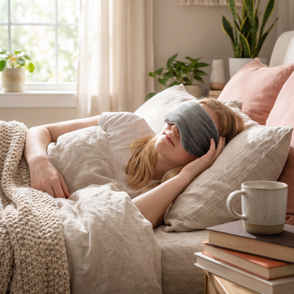Hot/Cold Compression Eye Mask lifestyle