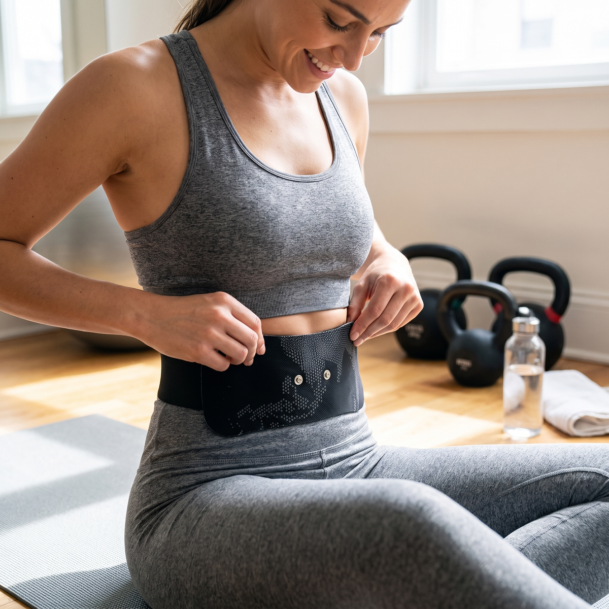 Extra Lower Back Gel Pad lifestyle