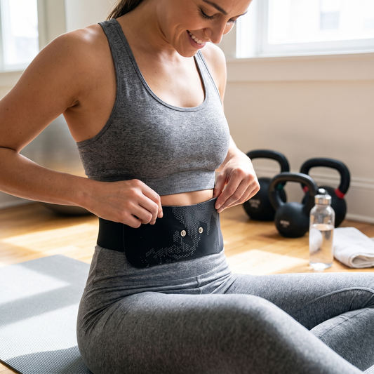 Extra Lower Back Gel Pad lifestyle