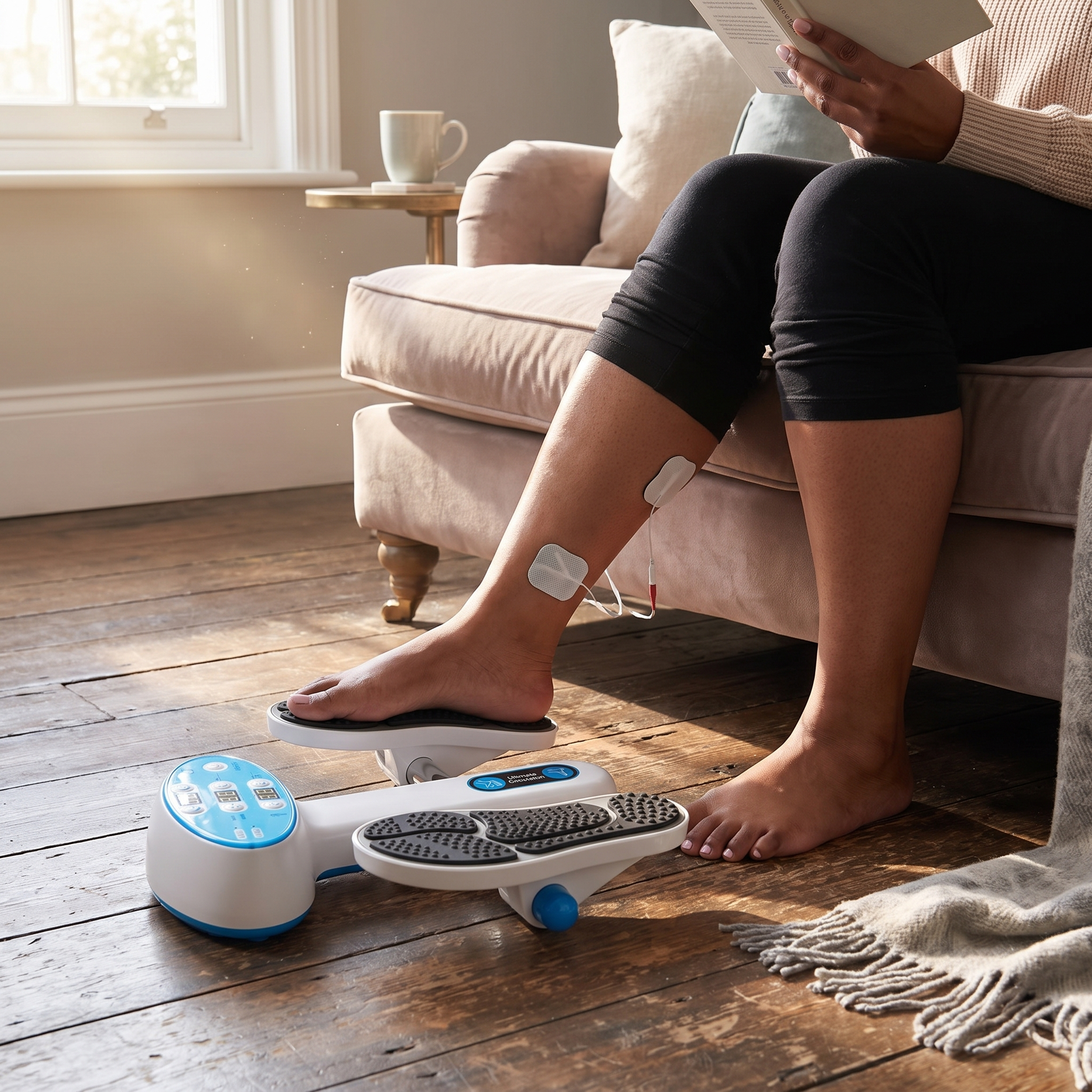 Circulation Improving Foot Stimulator lifestyle