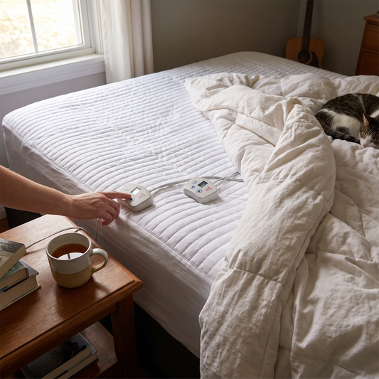 Dual Heated Mattress Pad lifestyle