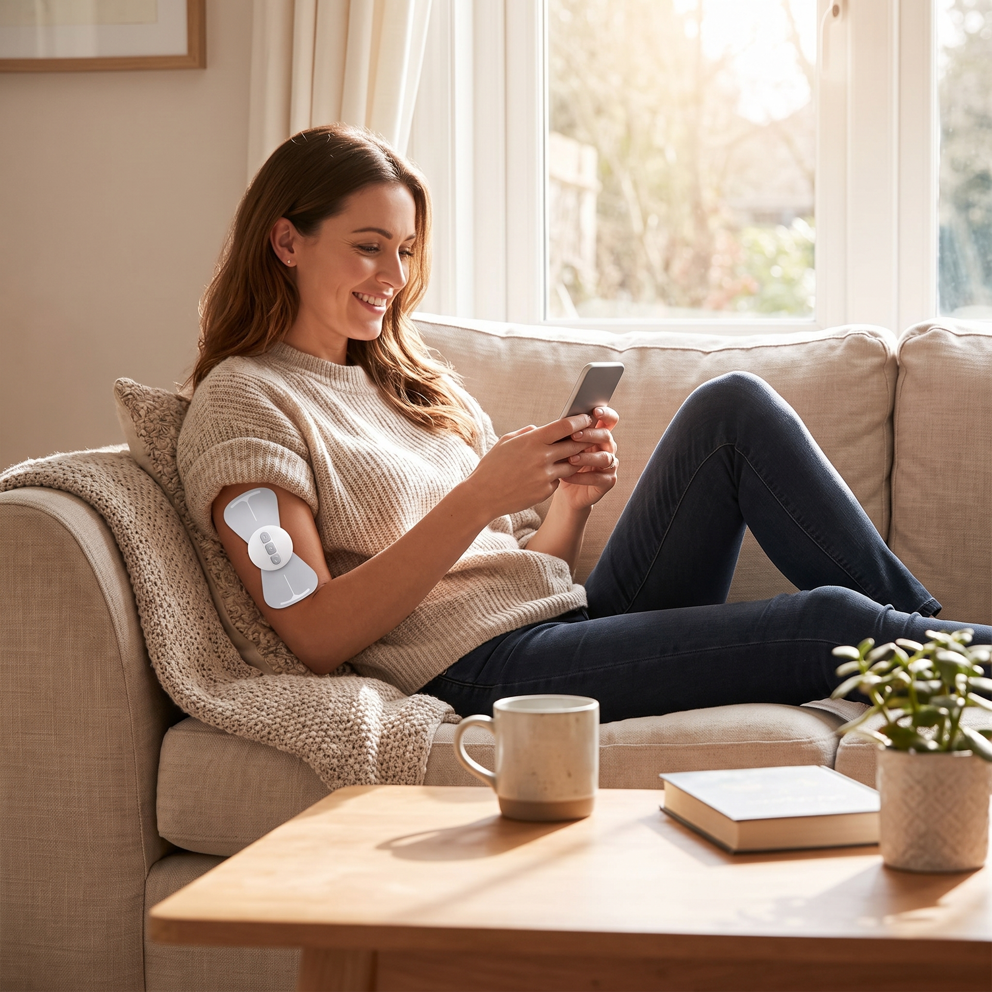Electronic Pulse TENS EMS lifestyle