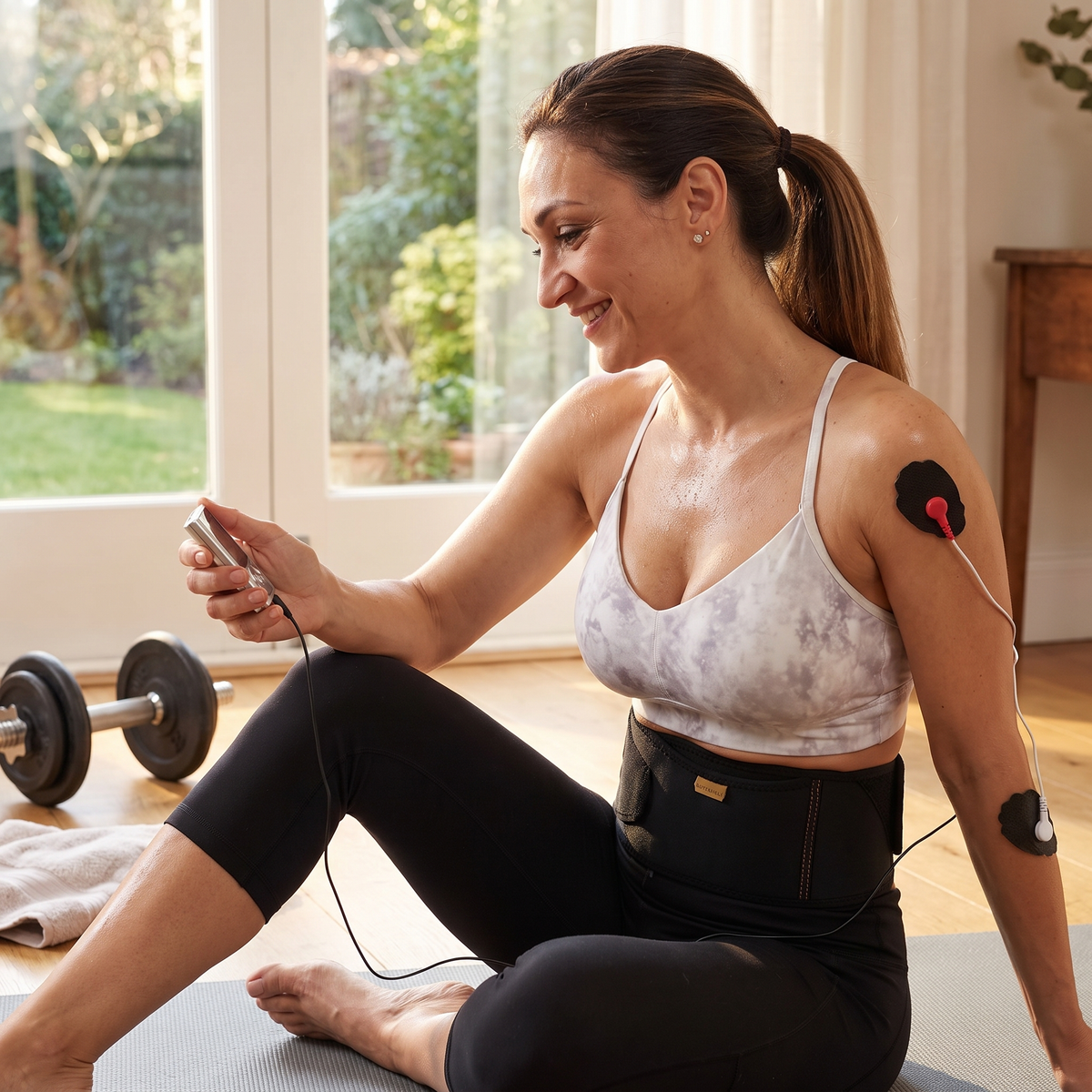 2-in-1 Pain Relief Massage Belt lifestyle